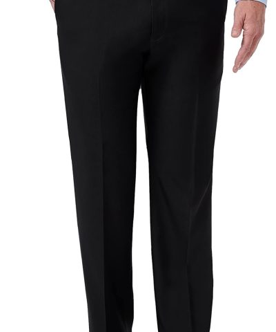 Men??s Classic Fit Flat Front Dress Pant